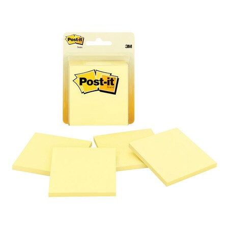 Post-It Post-It Note Ylw 4Pk 5400